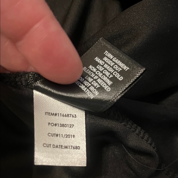 Torrid Black Glitter Mini Lace Skater Halter Dress Size 22 Plus Size - Picture 16 of 17